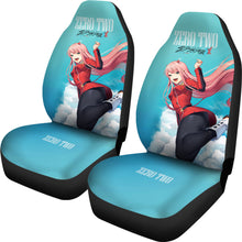 Load image into Gallery viewer, Zero Two Fly Anime Car Seat Covers Anime Seat Covers Ci0722