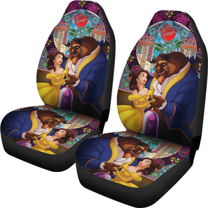 Beauty And The Beast Car Seat Covers Custom For Fans Ci221212-01