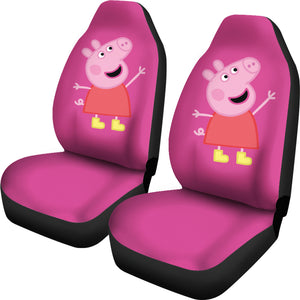 Peppa Pig Car Seat Covers Custom For Fans Ci221213-04