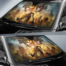 Load image into Gallery viewer, Five Finger Death Punch Rock Band Auto Sunshade Five Finger Death Punch Car Accessories Fan Gift Ci120907
