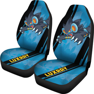 Luxray Pokemon Car Seat Covers Style Custom For Fans Ci230118-06