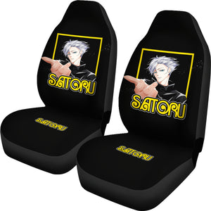 Satoru Gojo Jujutsu KaiSen Car Seat Covers Anime Seat Covers Fan Gift Ci0621