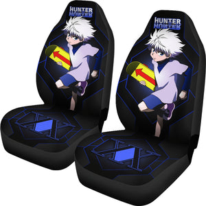 Hunter x Hunter Car Seat Covers  Zoldyck Killua Fantasy Style Fan Gift