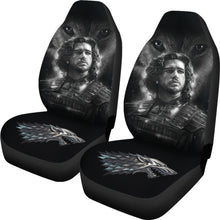 Load image into Gallery viewer, Jon Snow Car Seat Covers  Game Of Thrones Car Accessories Ci221019-01