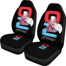 Load image into Gallery viewer, Zero Two Anime Girl Car Seat Covers For Fans Ci0719