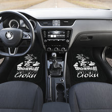 Load image into Gallery viewer, Dragon Ball Black And White Car Floor Mats Goku Kid Anime Car Mats Ci0727