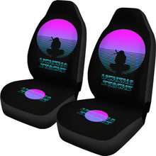 Load image into Gallery viewer, Naruto Anime Car Seat Covers - Uchiha Itachi Sitting Retro Moon Seat Covers Ci101604