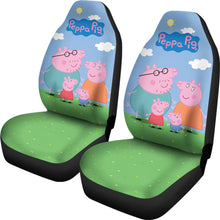 Load image into Gallery viewer, Peppa Pig Car Seat Covers Custom For Fans Ci221213-02