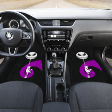 Load image into Gallery viewer, Nightmare Before Christmas Cartoon Car Floor Mats | Sally Silhouette Holding Jack Head Balloon Car Mats Ci100605