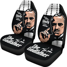Load image into Gallery viewer, The Godfather Black White Car Seat Covers Car Accessories Ci221011-05