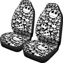 Load image into Gallery viewer, Nightmare Before Christmas Cartoon Car Seat Covers | Jack Skellington Multiple Emotion Face Seat Covers Ci100604
