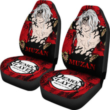 Load image into Gallery viewer, Demon Slayer Anime Seat Covers Demon Slayer Muzan Car Accessories Fan Gift Ci011501
