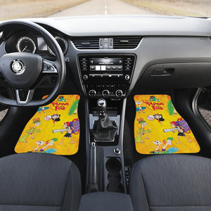 Phineas & Ferb Car Floor Mats Custom For Fans Ci221208-06