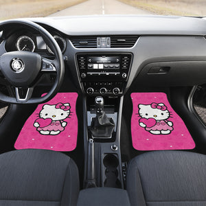 Hello Kitty Pink Cute Car Floor Mats Car Accessories Ci220805-03