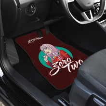 Load image into Gallery viewer, Zero Two Anime Girl Car Floor Mats Sweets Gift Ci0722