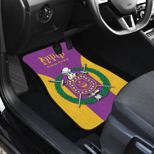 Omega Psi Phi Fraternities Car Floor Mats Custom For Fans Ci230206-07