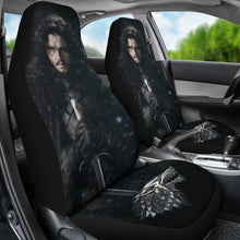 Load image into Gallery viewer, Jon Snow Car Seat Covers  Game Of Thrones Car Accessories Ci221019-04