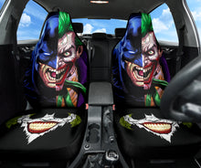 Load image into Gallery viewer, Bat Man Joker Car Seat Covers Comic Fan Art Car Accessories Ci220329-08