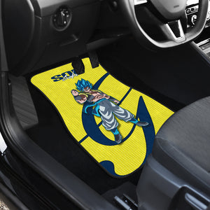 Dragon Ball Yellow Car Floor Mats Son Goku Anime Car Mats Ci0727