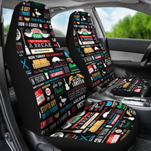 Load image into Gallery viewer, Friends Quotes Car Seat Covers Car Accessories Ci220628-02
