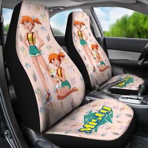 Anime Misty Pokemon Car Seat Covers Pokemon Car Accessorries Ci111101