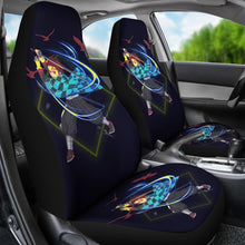 Load image into Gallery viewer, Kamado Tanjiro Anime Car Seat Covers Demon Slayer Seat Covers Ci0603