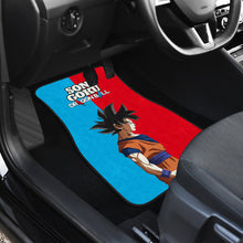 Load image into Gallery viewer, Goku Minimal Style Dragon Ball Car Mats Anime Car Accessories Gift Ci0804