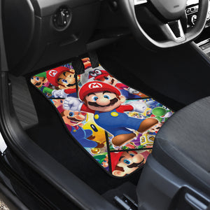 Super Mario Car Floor Mats Custom For Fans Ci221219-08