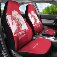Load image into Gallery viewer, Zero Two Sweets Anime Car Seat Covers Ci0723