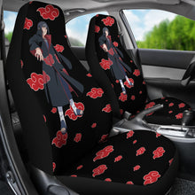 Load image into Gallery viewer, Itachi Akatsuki Red Seat Covers Naruto Anime Car Seat Covers Ci102105