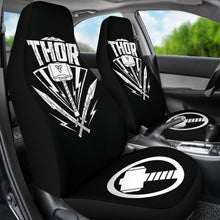 Load image into Gallery viewer, Thor Hammer Logo Car Seat Covers Car Accessories Ci220714-02
