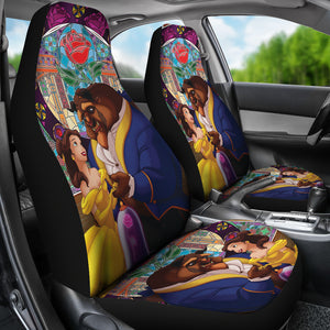 Beauty And The Beast Car Seat Covers Custom For Fans Ci221212-01