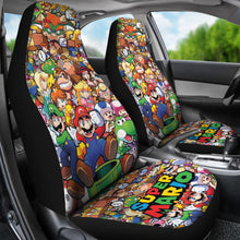 Load image into Gallery viewer, Super Mario Car Seat Covers Custom For Fans Ci221216-04