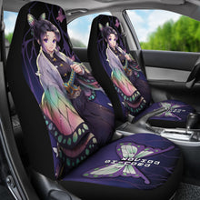 Load image into Gallery viewer, Demon Slayer Anime Car Seat Covers Demon Slayer Kochou Shinobu Car Accessories Fan Gift Ci011205
