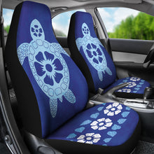 Load image into Gallery viewer, Hawaii Turtle Blue Car Seat Covers Car Accessories Ci230202-02