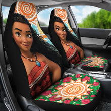 Load image into Gallery viewer, Moana Hawaiian Painting Car Seat Covers Car Accessories Ci221025-07