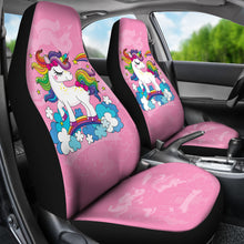 Load image into Gallery viewer, Unicorn Colorful Car Seat Covers Custom For Car Ci230131-03
