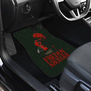 A Nightmare On Elm Street Car Floor Mats Horror Freddy Krueger Halloween Car Accessories Ci0823