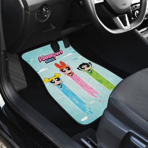 The Powerpuff Girls Car Floor Mats Car Accessories Ci221201-07