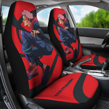 Load image into Gallery viewer, Yuji Itadori Car Seat Covers Fan Art Jujutsu KaiSen Anime Seat Covers Ci0621