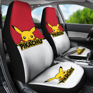 Pikachu Pokemon Seat Covers Pokemon Anime Car Seat Covers Ci102503