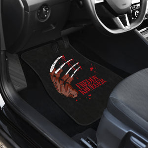 A Nightmare On Elm Street Car Floor Mats Hand Freddy Krueger Halloween Car Accessories Ci0823