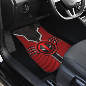Deadpool Logo Car Floor Mats Custom For Fans Ci230111-06a