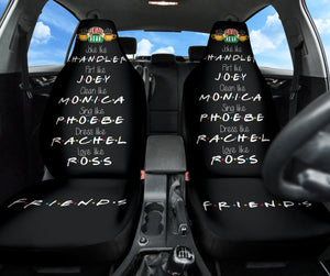 Friends Quotes Car Seat Covers Car Accessories Ci220628-05