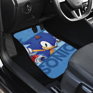 Sonic The Hedgehog Car Floor Mats Cartoon Car Accessories Custom For Fans Ci22060703