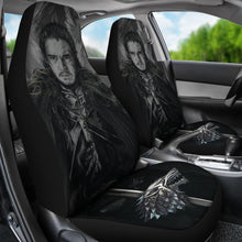 Load image into Gallery viewer, Jon Snow Car Seat Covers  Game Of Thrones Car Accessories Ci221019-02