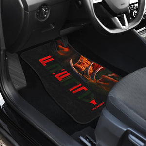 Horror Movie Car Floor Mats | Freddy Krueger Half Face Car Mats Ci083021
