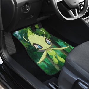 Celebi Green Pokemon Car Floor Mats Style 2 213001