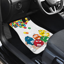 Load image into Gallery viewer, M&amp;M Chocolate Funny Car Floor Mats Car Accessories Ci220506-06
