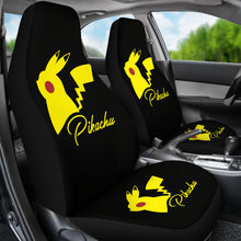 Load image into Gallery viewer, Pikachu Seat Covers Pokemon Anime Car Seat Covers Ci102701